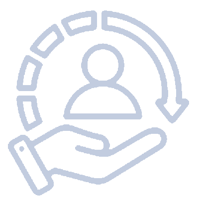 Ribbon award with star in the middle